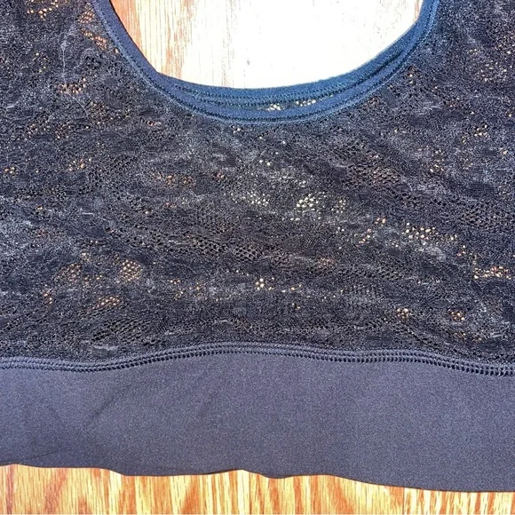 Natori Sz XL Bliss Femme Lace Bralette in Black - Picture 15 of 15